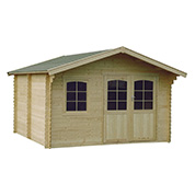 abri de jardin en bois fordiger - decor et jardin